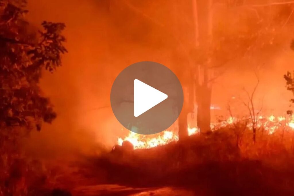 incendio sao joao del rei cbmmg VIDEO