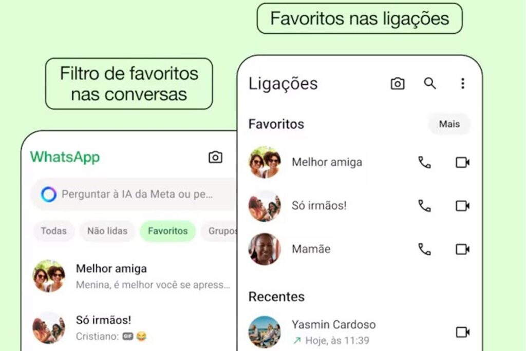 whatsapp favoritar conversas e grupos divulgacao dest