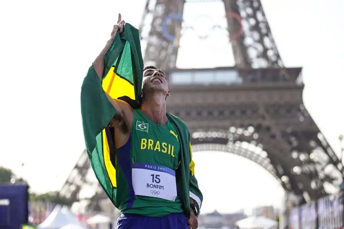 Caio Bonfim marcha atletica prata paris foto alexandre loureiro cob