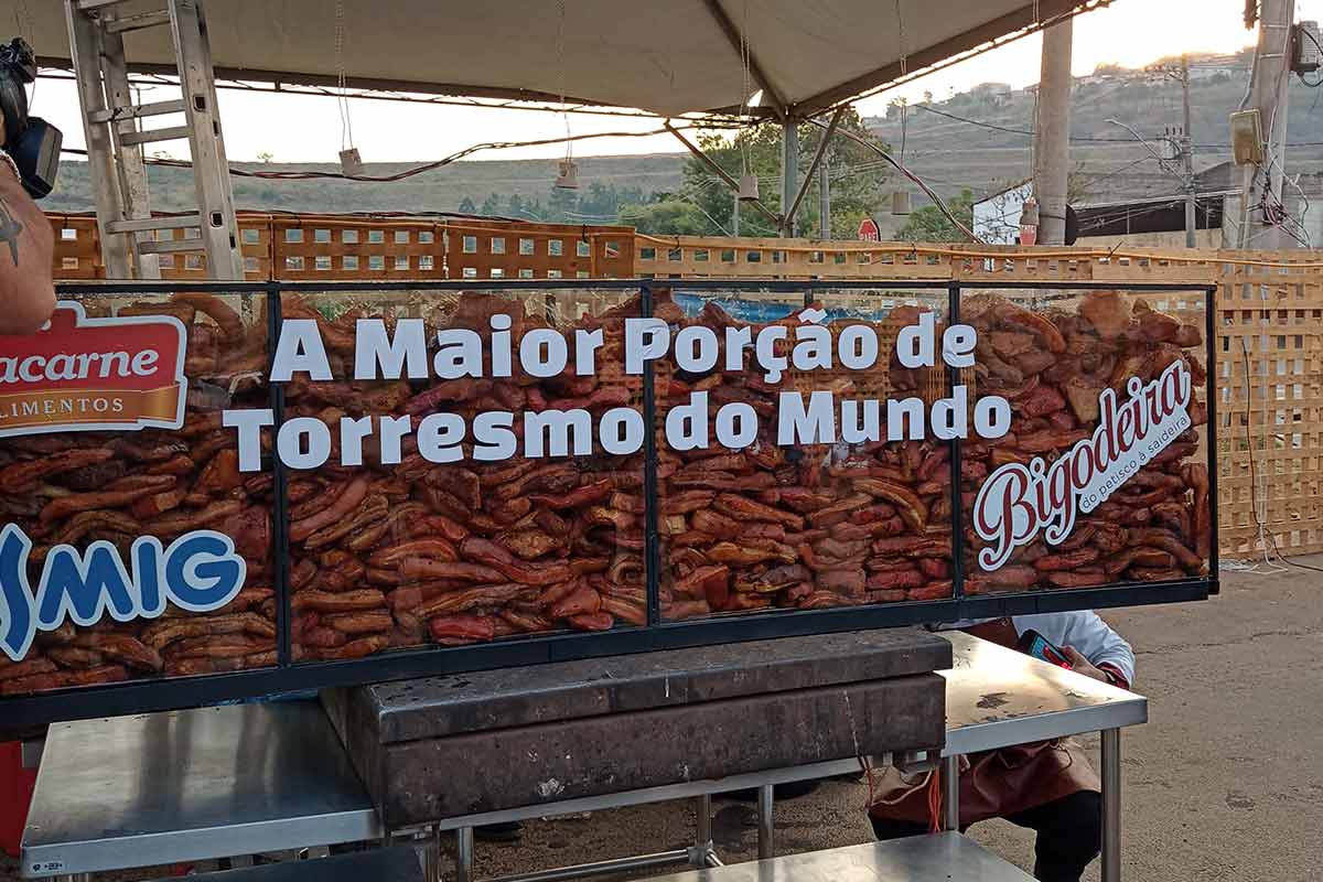 Torresmo recorde