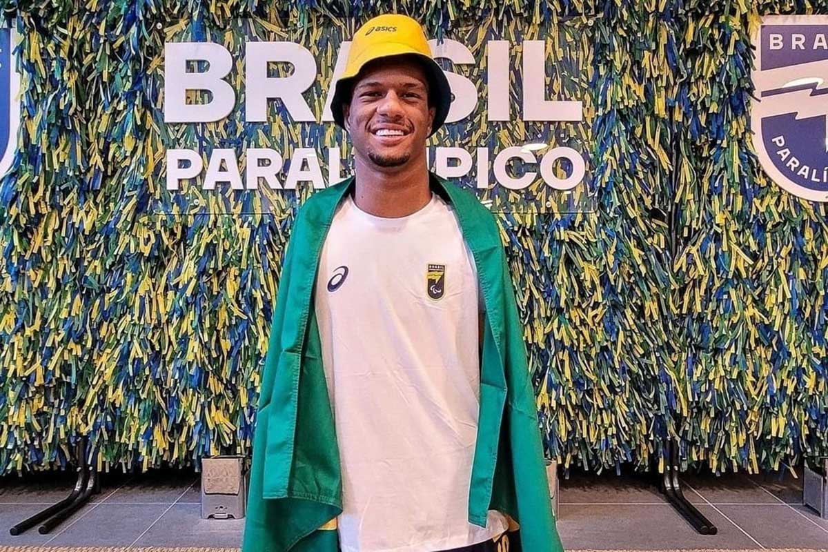 Gabrielzinho será o porta-bandeira do Brasil na abertura dos Jogos Paralímpicos