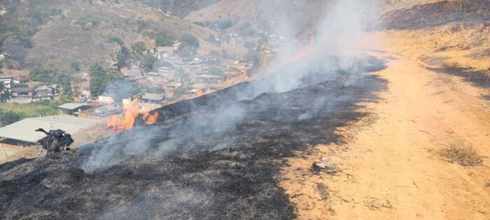 incendio leopoldina foto bombeiros