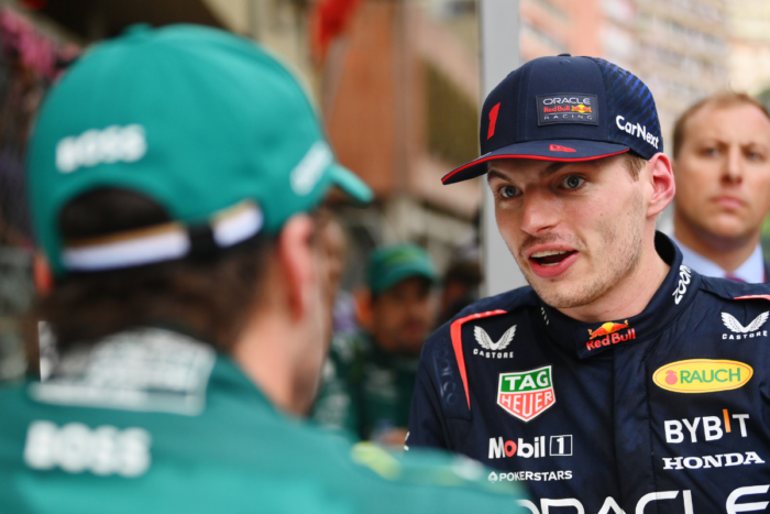 Aston Martin Verstappen creditos Dan Mullan Red Bull Content Pool