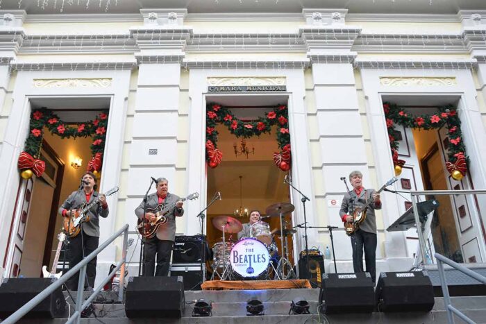 Beatles forever campanha de natal 