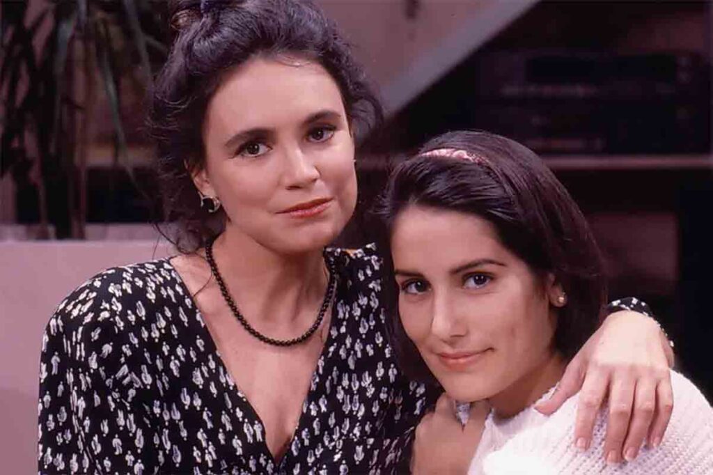 Regina Duarte e Glória Pires na novela Vale Tudo