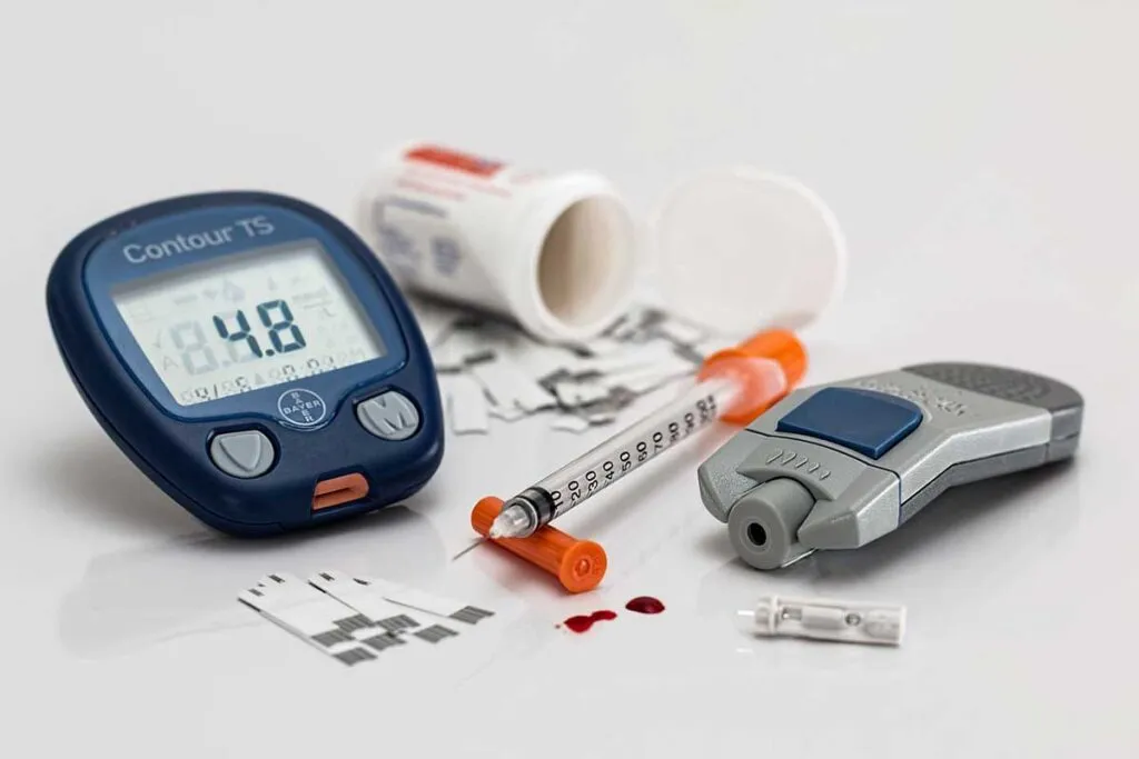 itens de tratamento para diabetes