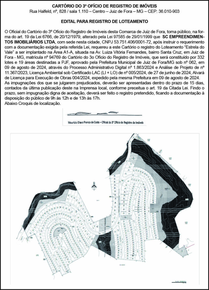 1 SC EMPREENDIMENTOS