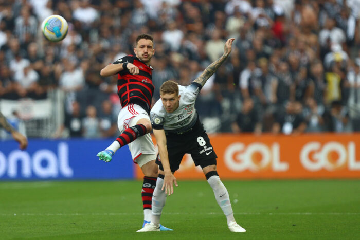 flamengo corinthians by gilvan de souza