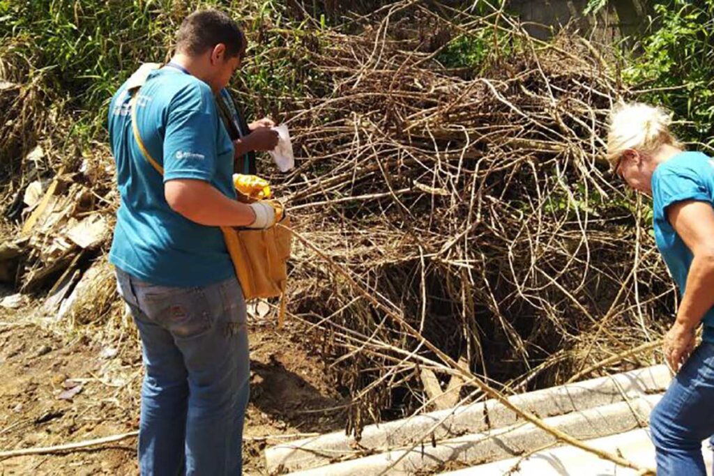 Confira a rota dos agentes de combate à dengue na próxima semana