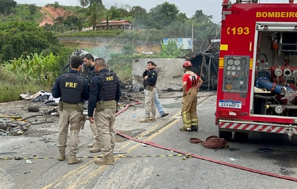 Acidente Teofilo Otoni Corpo de Bombeiros