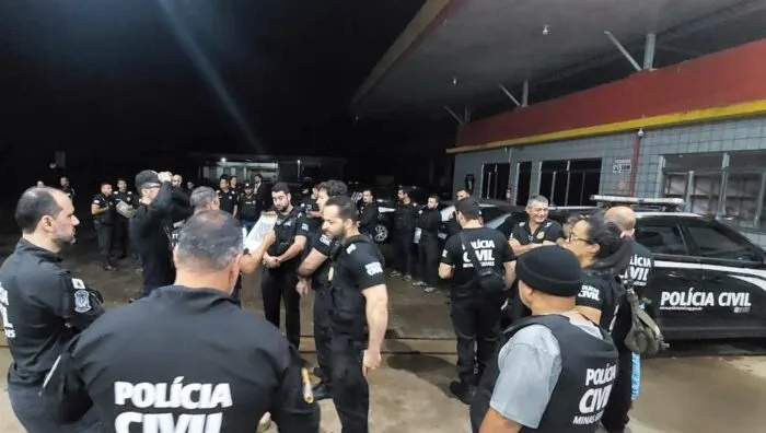 Ao todo 50 policiais foram utilizados. (Foto: Divulgação/PCMG)