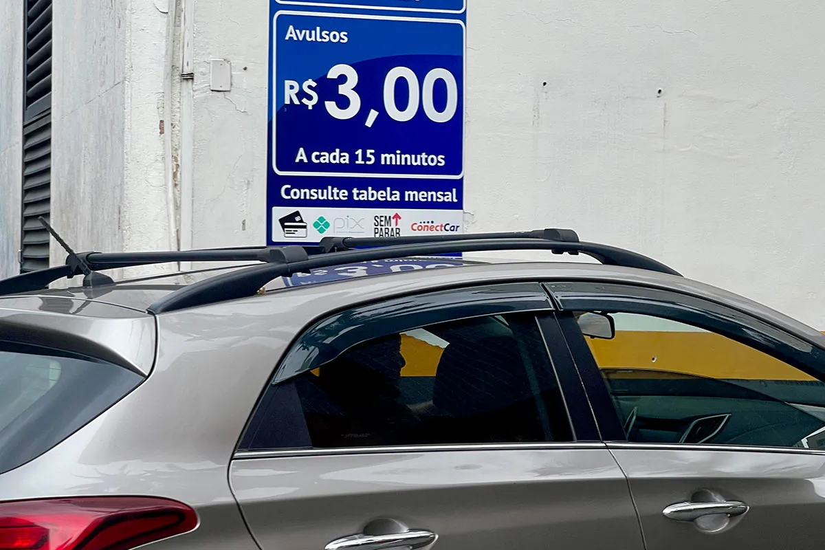 Preco em estacionamentos JF Felipe Couri