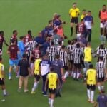 Botafogo x Flamengo confusao reproducao Premiere