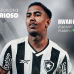 Botafogo anuncia a contratação do atacante Rwan Cruz até o final de 2028