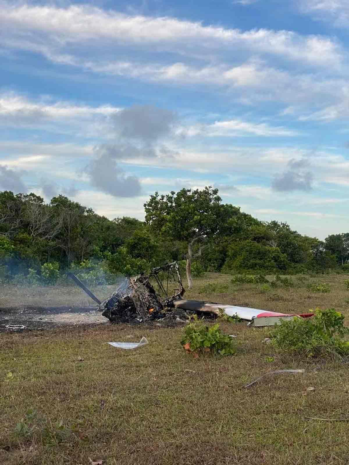 mineiro morre queda avião