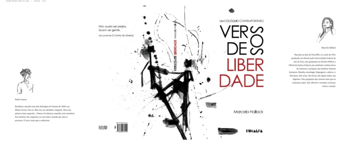 Capa de versos de liberdade