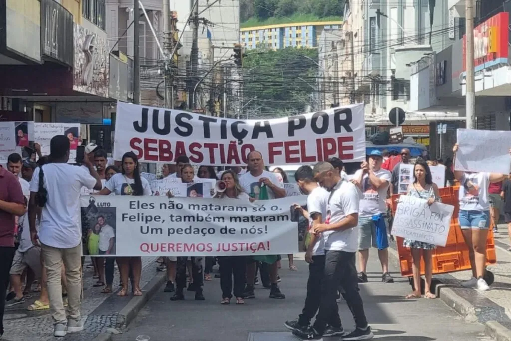 Em mais um ato por vítima de homicídio no Aeroporto, família cobra justiça