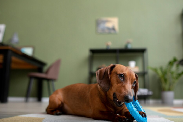 cachorro brincando freepik