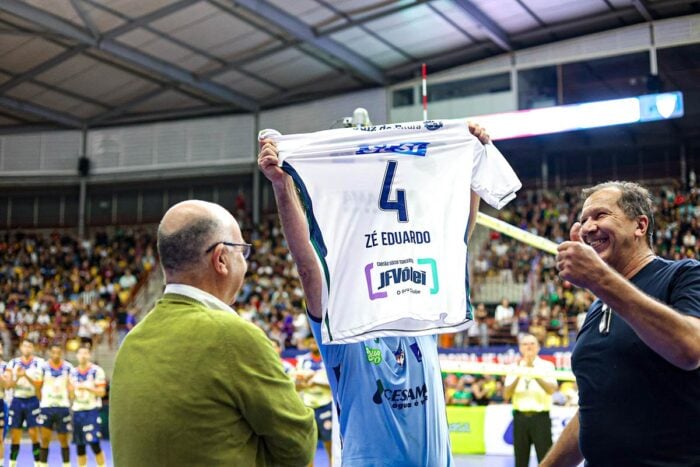 Ícone do voleibol, Zé Eduardo Bara relembra trajetória e comenta sobre a modalidade em JF 3 Ze Bara 4