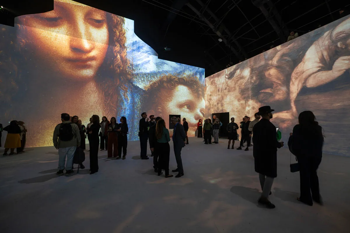 Primeiro laboratório de artes imersivas da América Latina é inaugurado com exposição de Leonardo Da Vinci 3 exposição imersiva laboratório de artes imersivas