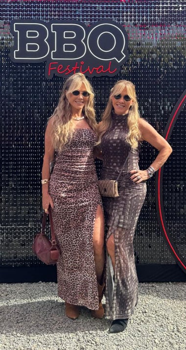 Coluna Cesar Romero – 20 de maio de 2025 5 Ana Paula Ribeiro e Ana Lucia Ribeiro Signorelli 150525 Giglia BBQ com corte
