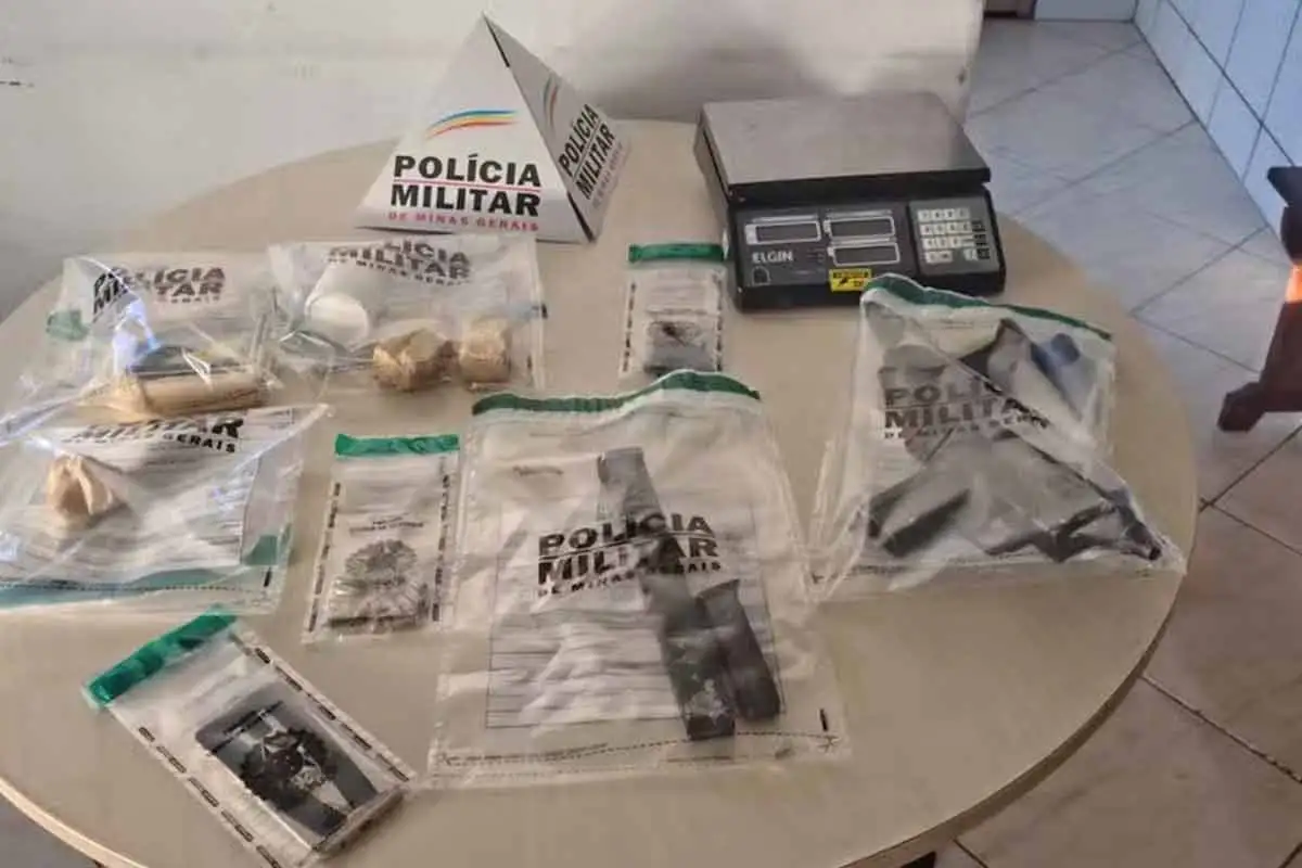 Caseiro é preso por falsa comunicação de furto em fazenda na região 2 Apreensao Bom Jardim de Minas Divulgacao PMMG