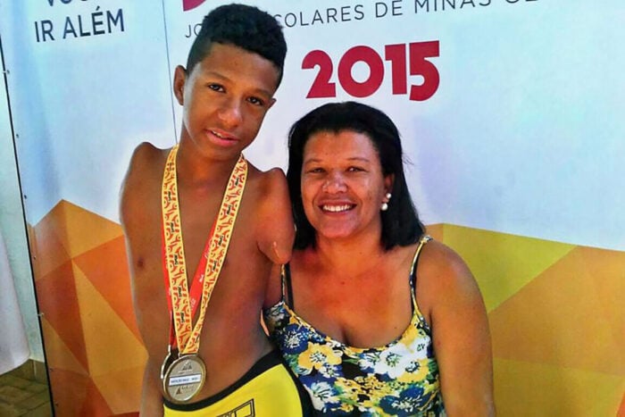 Mães de Luiz Maurício e Gabrielzinho mostram como o amor transformou os filhos em atletas olímpicos 38 Dias das Maes Gabrielzinho