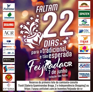 Feijoada CR 2025 22 dias 25x127 160525 SEXTA FEIRA