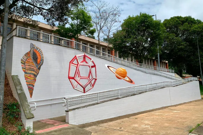 ‘Uma arte colaborativa por essência': Coletivo Agrupa faz mosaicos e murais por Juiz de Fora 18 coletivo agrupa