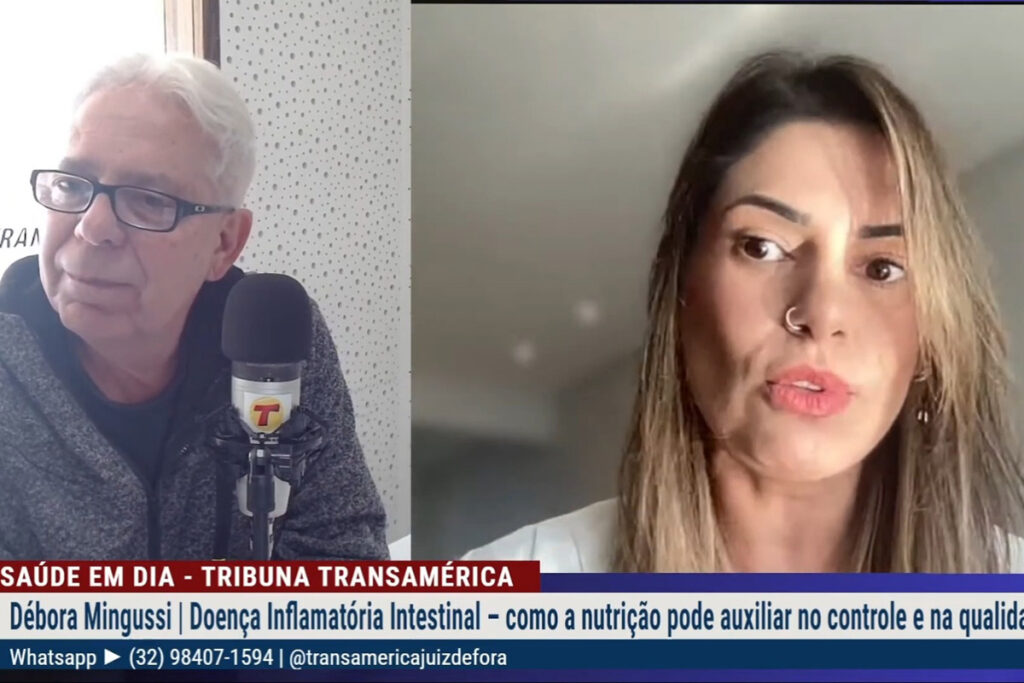 Doença inflamatória intestinal: especialista explica como a alimentação pode ajudar a diminuir os sintomas 1 Doença inflamatória intestinal: especialista explica como a alimentação pode ajudar a diminuir os sintomas