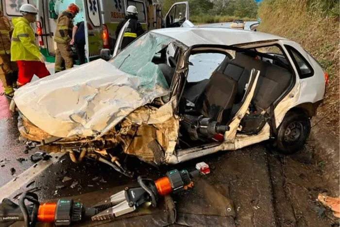 Idoso de 67 anos morre em acidente na BR-116 3 Idoso de 67 anos morre em acidente na BR-116