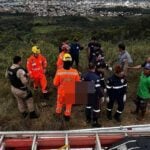 Homem sofre queda de parapente após forte ventania 3 Homem cai de parapente em Minas Gerais