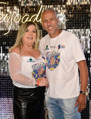 Coluna Cesar Romero – 18 de junho de 2025 2 Ana Patricia e o tenente coronel Julio Cesar Assuncao FOTO FLAVIO MISHIMA