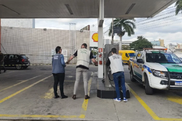 Posto de combustível é interditado no Centro 1 Foto Divulgacao PJF 1