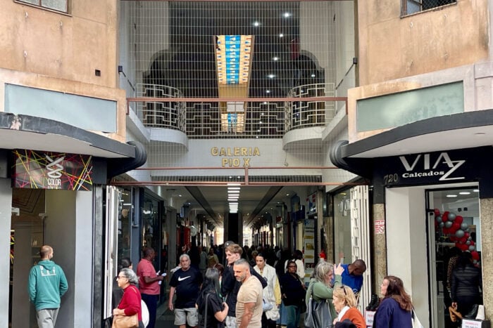 Galeria Pio X, a primeria de Minas, completa 100 anos como referência 1 galeria pio x