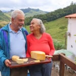 Com produção artesanal de queijo, casal vive paz da roça há 10 anos e compartilha conquistas na região 13 queijo lima duarte