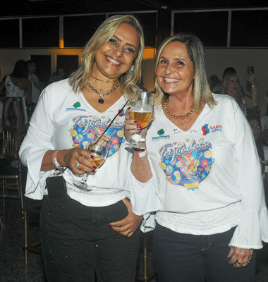 Mariangela Vasconcellos e Sandra Cristina FOTO ANDREA OTTONI