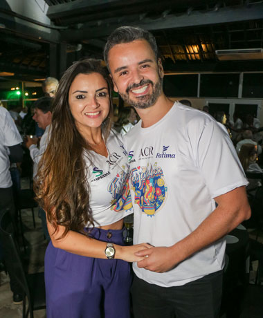 Paula Lamarca e Bruno Ricardo Rocha FOTO GUILHERME OVIDIO