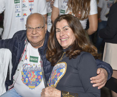 Paulo Ely e Regina Maura Pereira FOTO WOLMER MONTEIRO