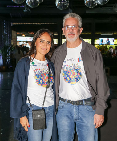 Stela Nascimento e Gustavo Ramalho FOTO GUILHERME OVIDIO