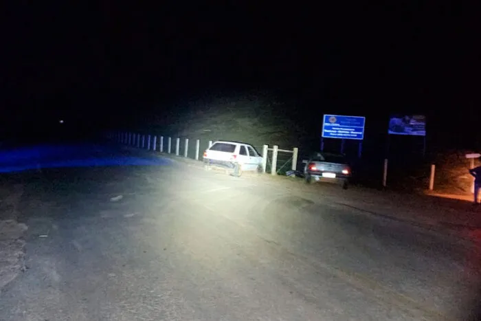 Motorista inabilitado com álcool detectado no bafômetro provoca acidente na MG-126 1 acidente rio novo pmr