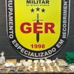 PM apreende porções de maconha, cocaína e crack no Portelinha 2 drogas portelinha