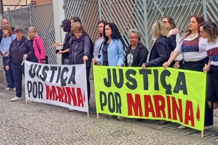 Feminicídio de Marina: após interrogatório do réu, julgamento é interrompido