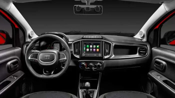 Fiat Mobi 2026: linha mantém motor, tem interior renovado e novos itens de série; veja preços e atualizações 2 01 fiat mobi trekking 2026 painel foto divulgacao fiat