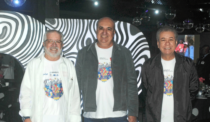 Coluna Cesar Romero – 24 de julho de 2025 5 Carlos Sergio Santos Jose Roberto Rosa e Rafael Leao FOTO ANDREA OTTONI 2
