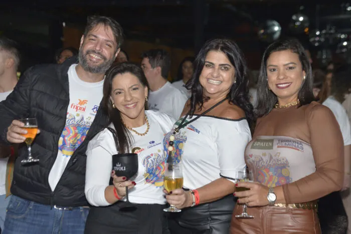 Fabricio Camargo e Camila Saenz Elizangela Amorim e Joselia Costa FOTO WOLMER MONTEIRO