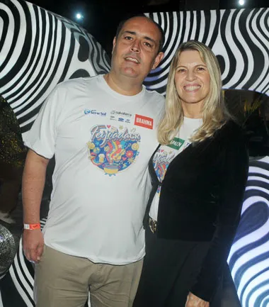 Rodrigo Costa e Regina ZambranoFOTO ANDREA OTTONI