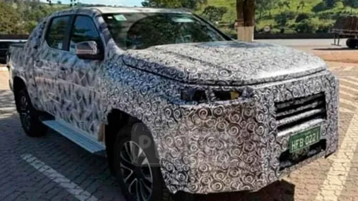 Nova RAM 1200: rival de Hilux, Ranger e S10 surge em testes com base de Titano 1 nova ram 1200 foto placa verde reproducao inteira