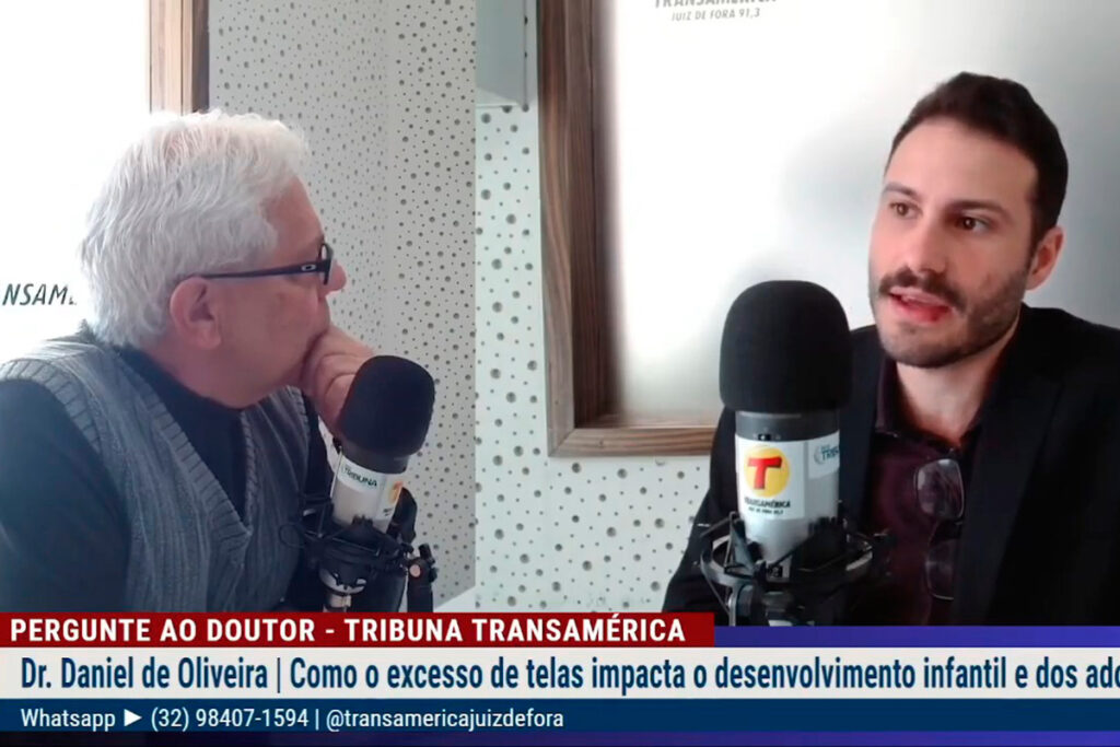 Excesso de telas pode prejudicar o desenvolvimento de crianças e adolescentes