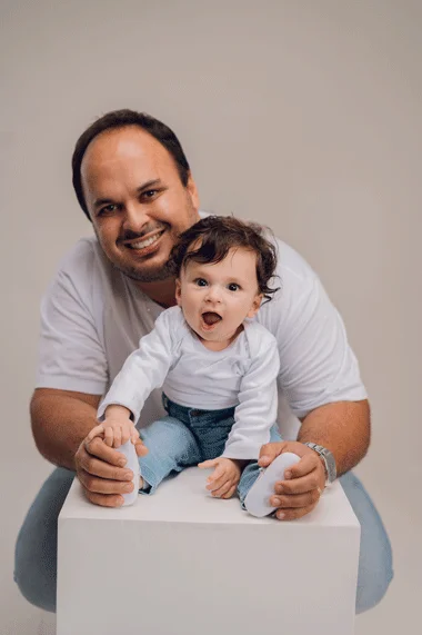 16 Rodrigo Curtinhas e seu filho Dominic